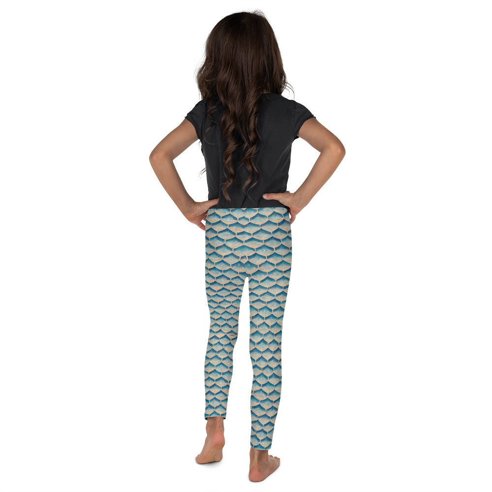 Seafoam Scales Girl’s Leggings