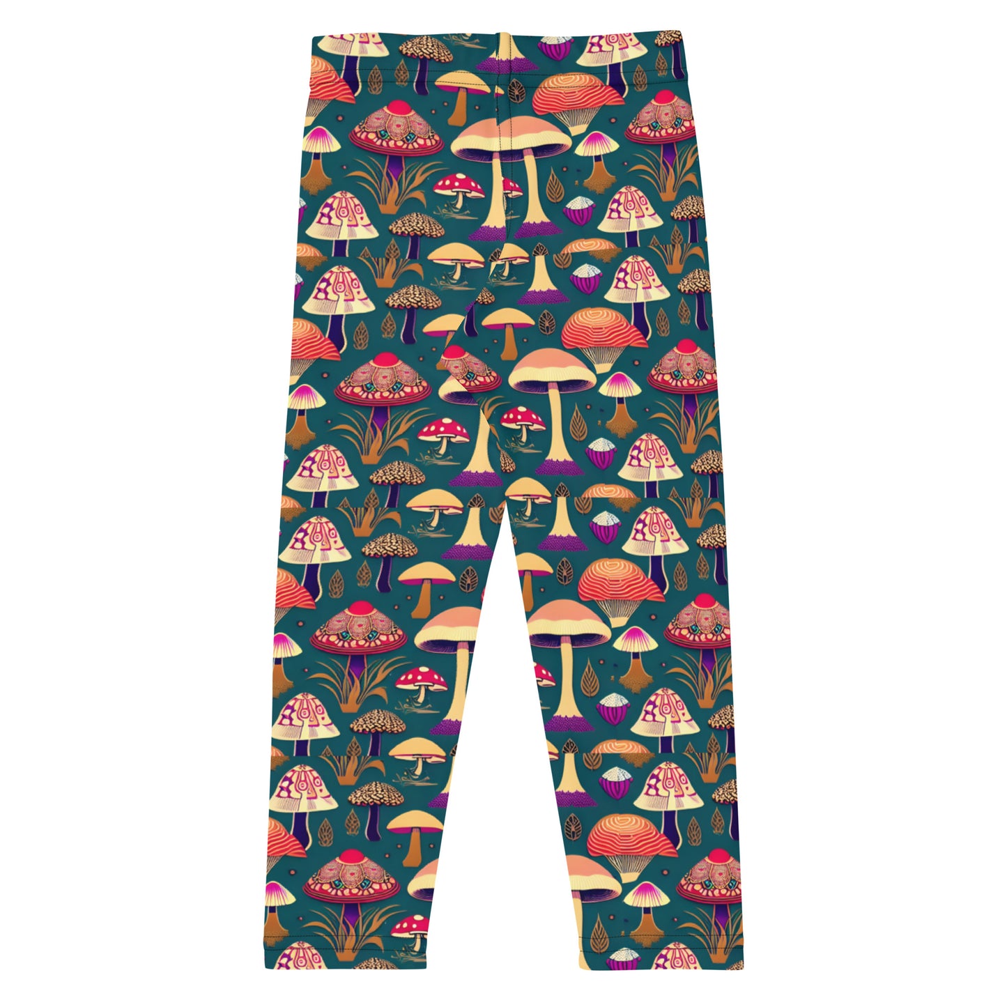 Whimsical Mushrooms in Color Baby Boy’s Leggings