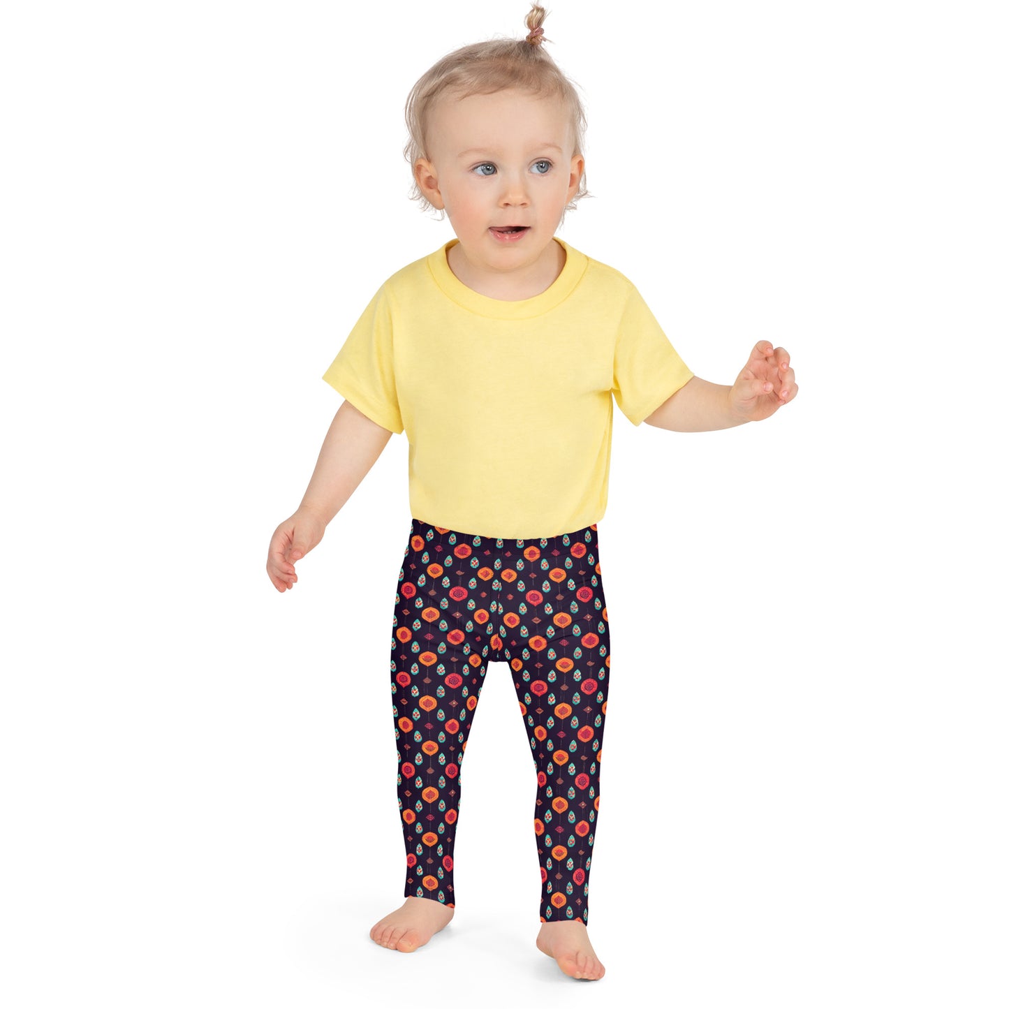 Free Spirited Flora Kid's Leggings