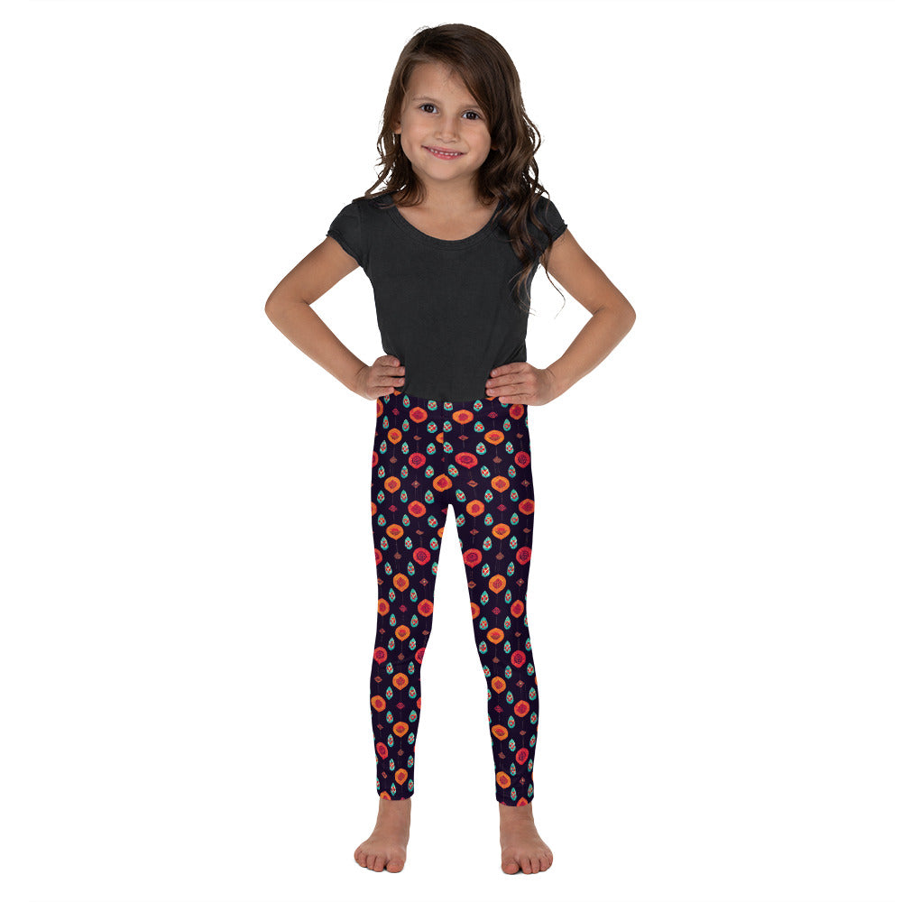 Free Spirited Flora Kid's Leggings