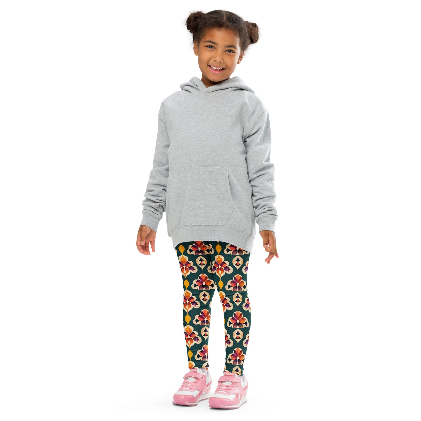 Ifrane’s Rainbow Blossoms Kid's Leggings