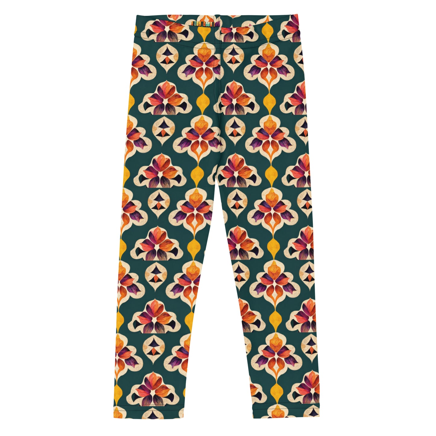 Ifrane’s Rainbow Blossoms Kid's Leggings