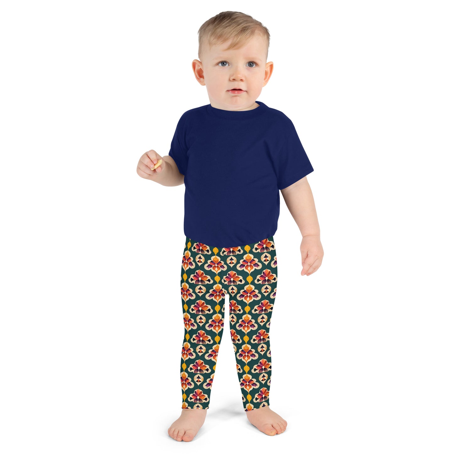 Ifrane’s Rainbow Blossoms Kid's Leggings