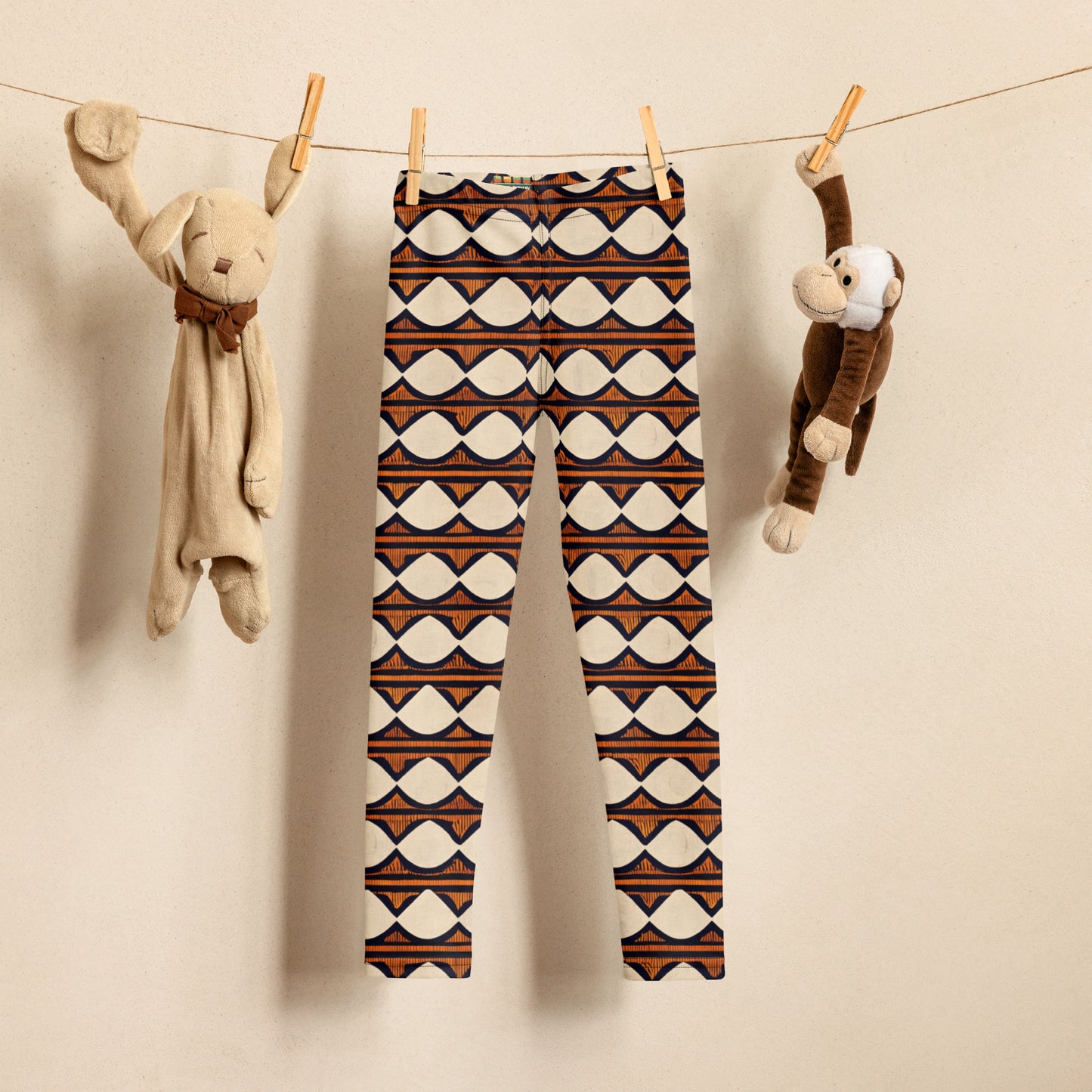 Kilimanjaro Creamsicle Kid's Leggings