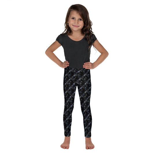 Onyxxor, the Cliff Sentinel Dragon Kid's Leggings