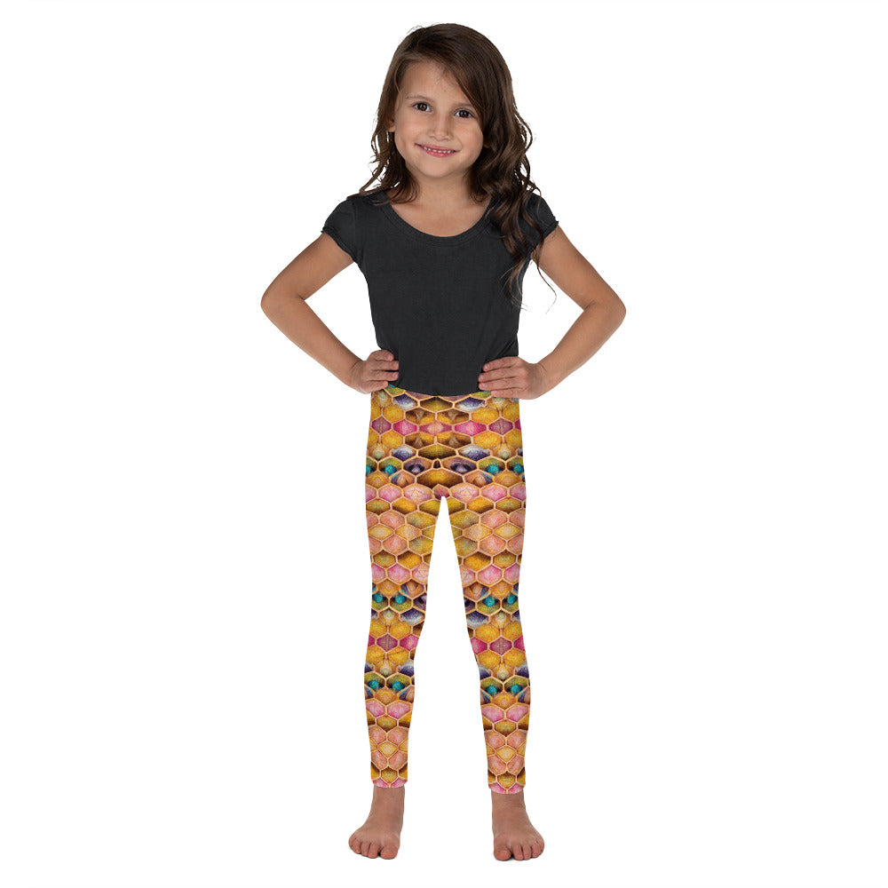 Rainbow Hive Radiance Girl’s Leggings