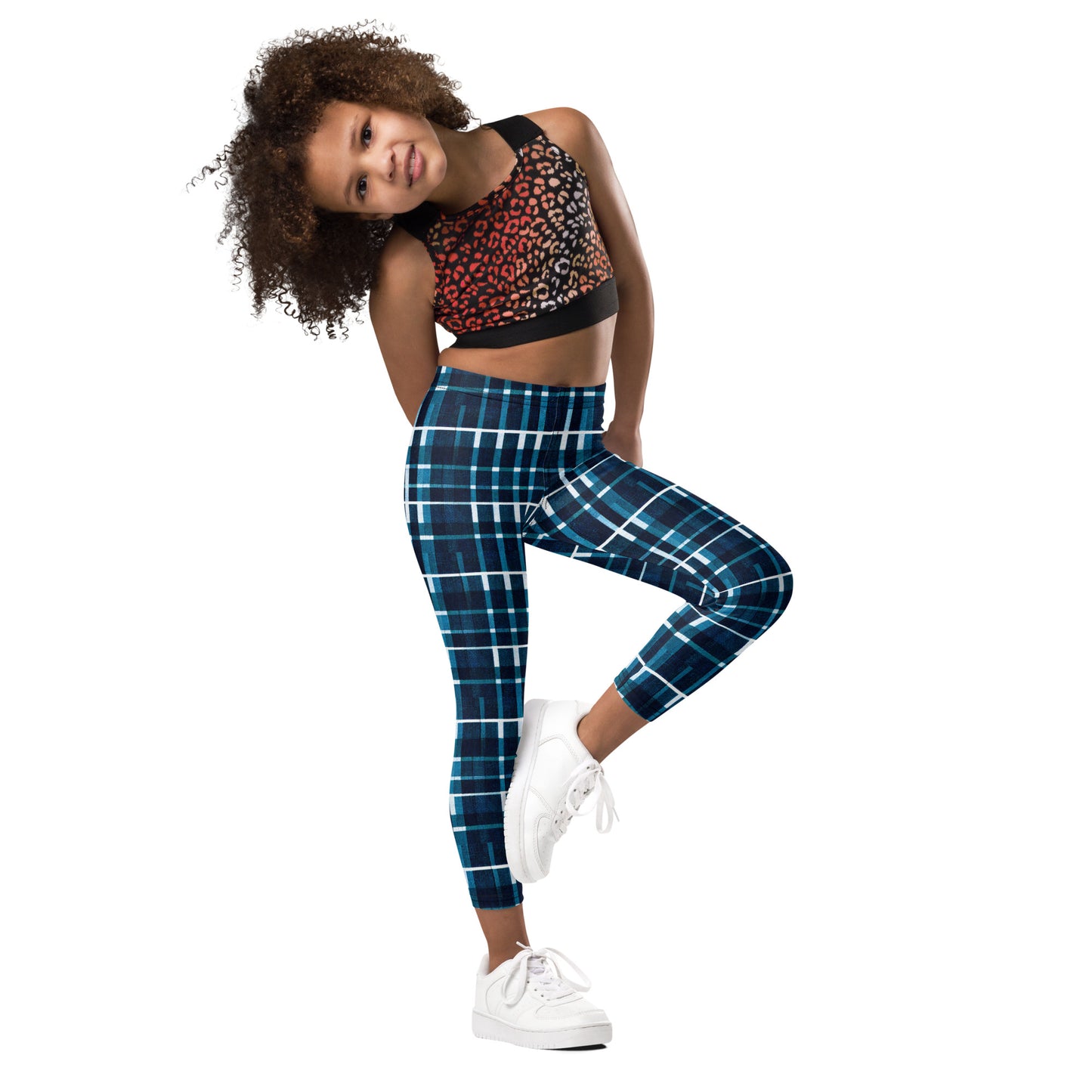 Royal Blue Scottish Heritage Girl’s Leggings