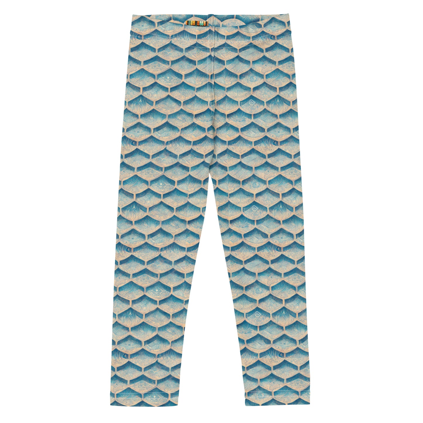 Seafoam Scales Girl’s Leggings