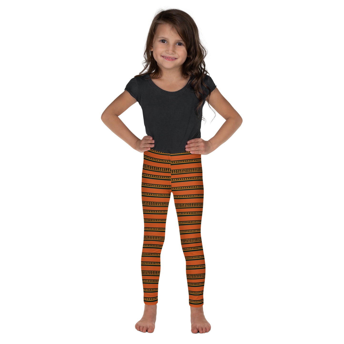 Timbuktu Tangerine Tapestry Girl’s Leggings