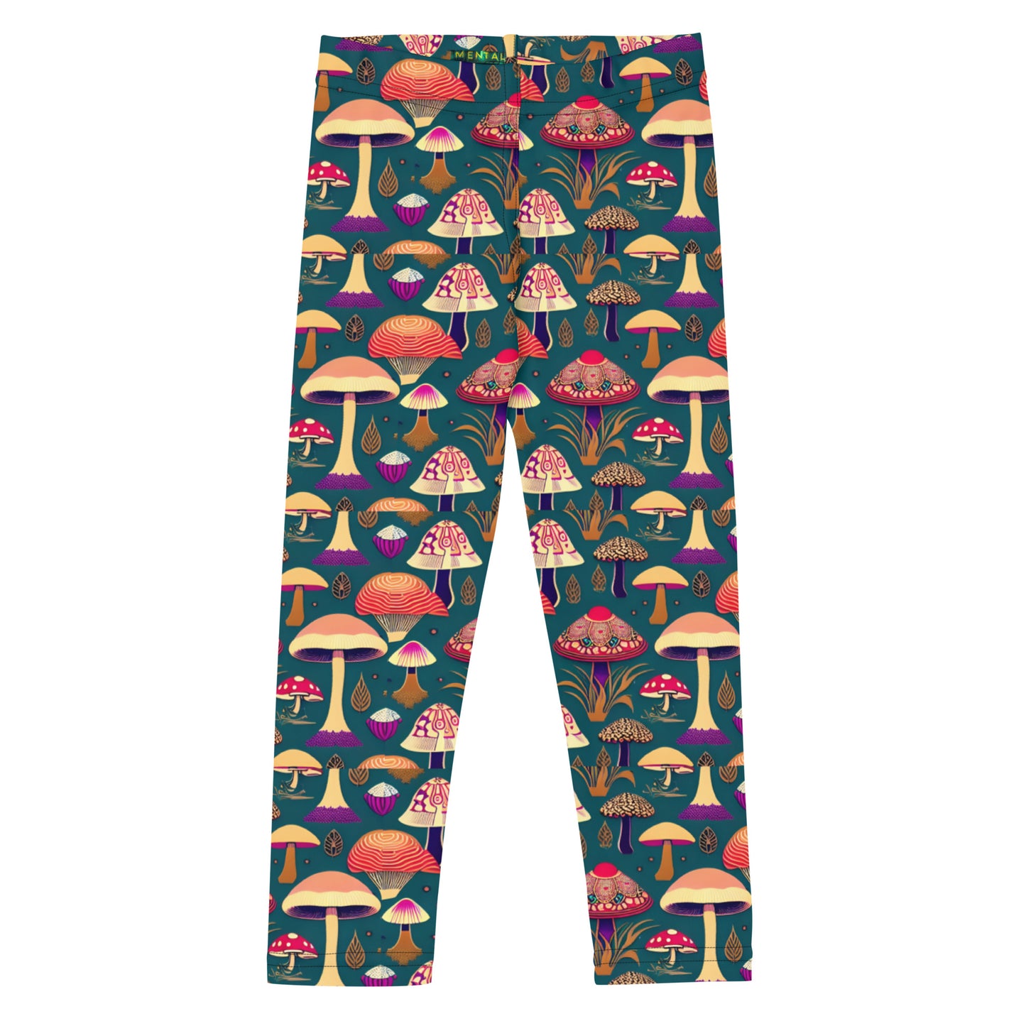 Whimsical Mushrooms in Color Baby Boy’s Leggings