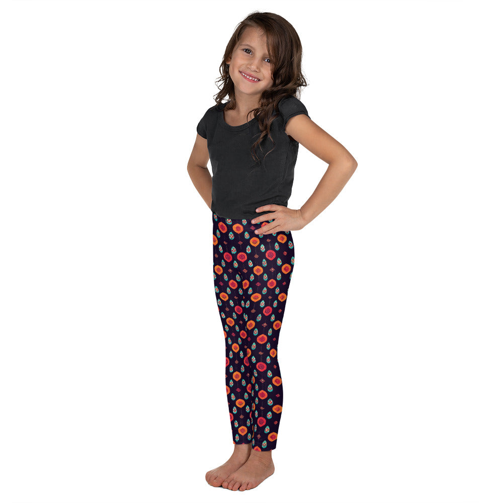 Free Spirited Flora Kid's Leggings