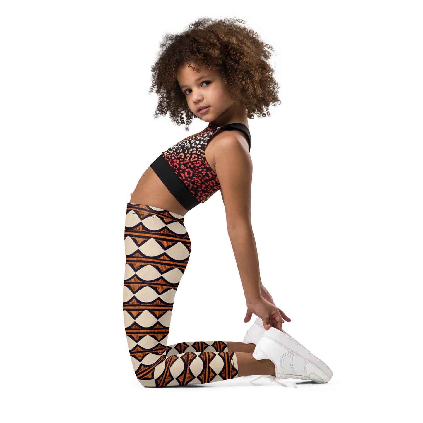 Kilimanjaro Creamsicle Kid's Leggings