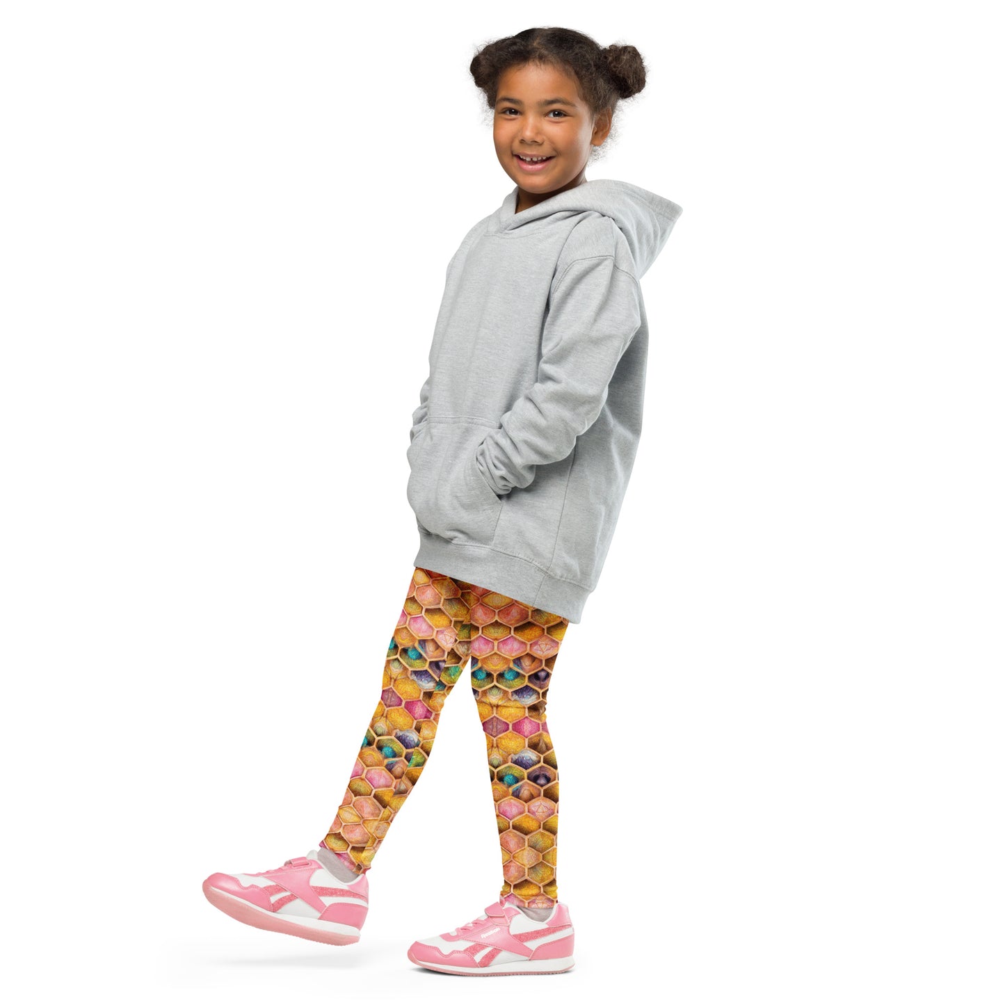 Rainbow Hive Radiance Girl’s Leggings