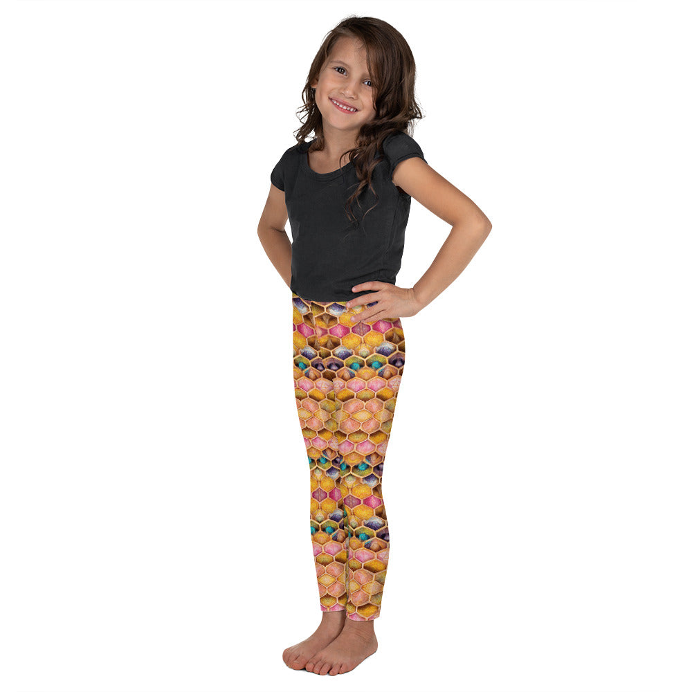 Rainbow Hive Radiance Girl’s Leggings