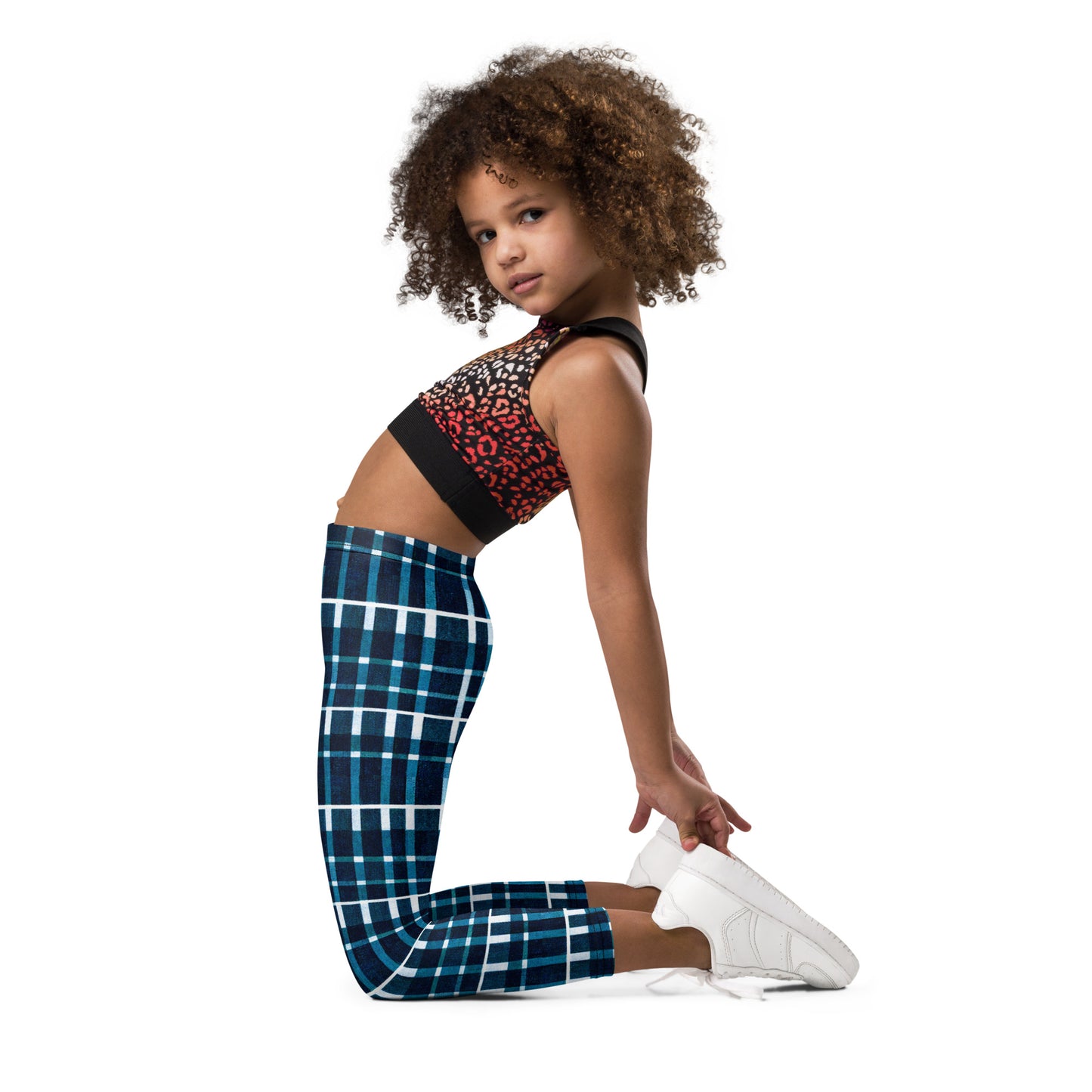 Royal Blue Scottish Heritage Girl’s Leggings