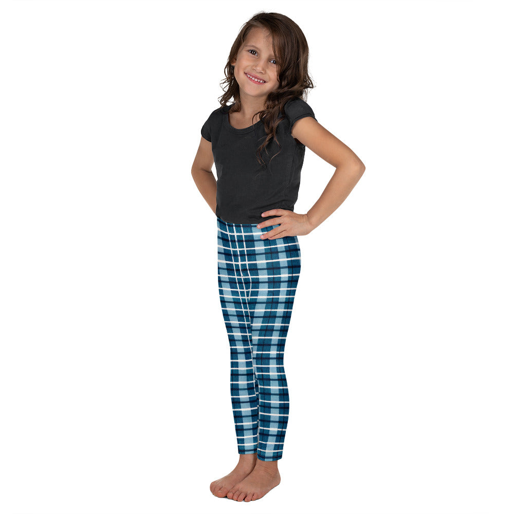 Scotsman’s Skyward Plaid Girl’s Leggings