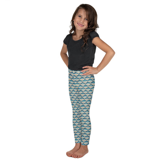 Seafoam Scales Girl’s Leggings