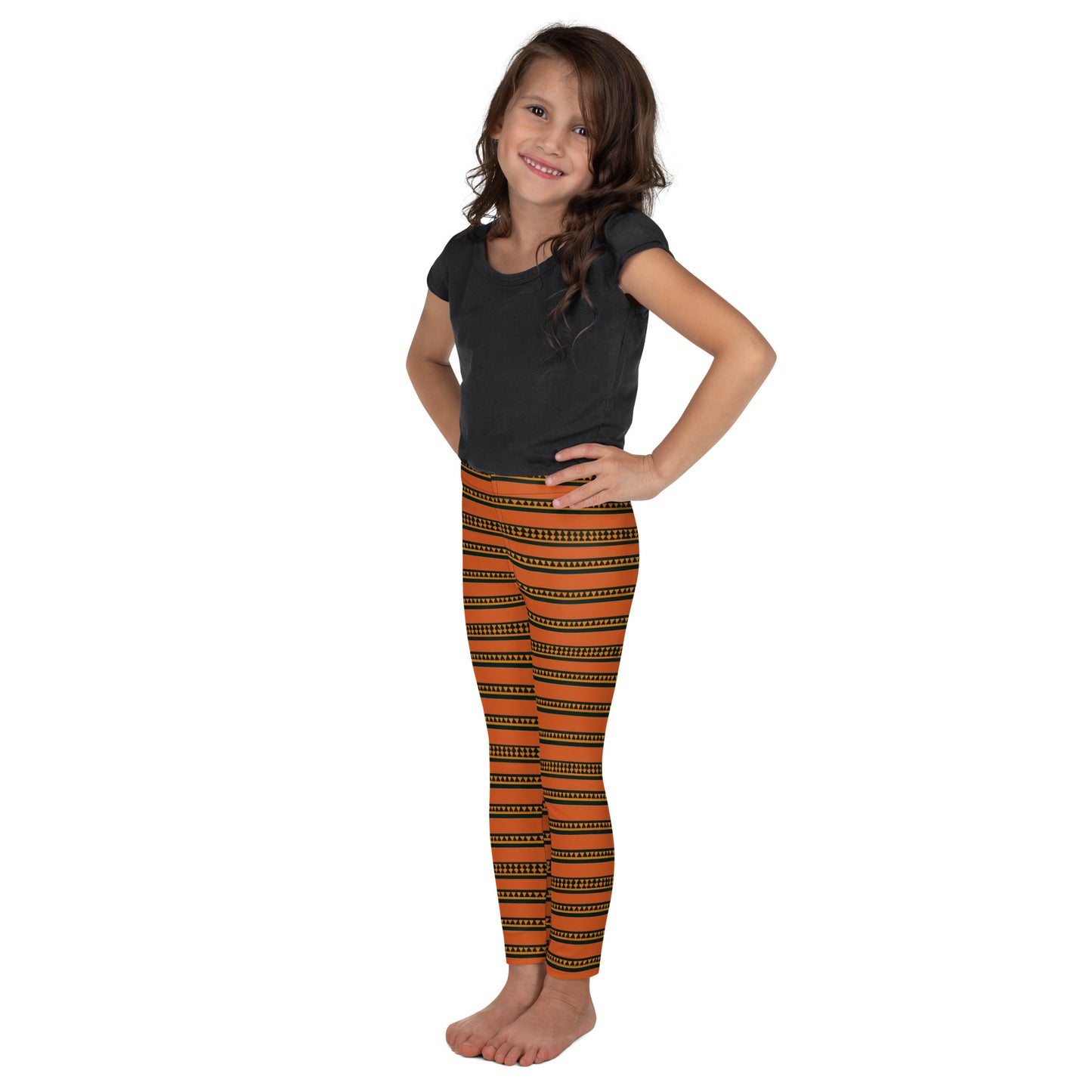 Timbuktu Tangerine Tapestry Girl’s Leggings