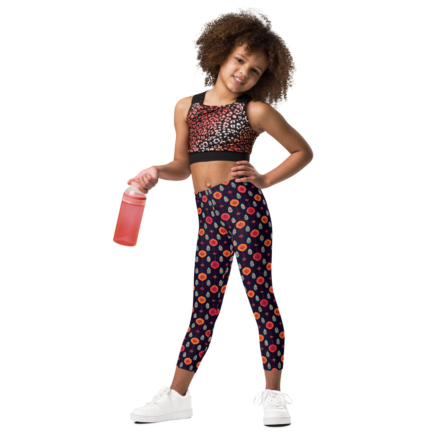 Free Spirited Flora Kid's Leggings