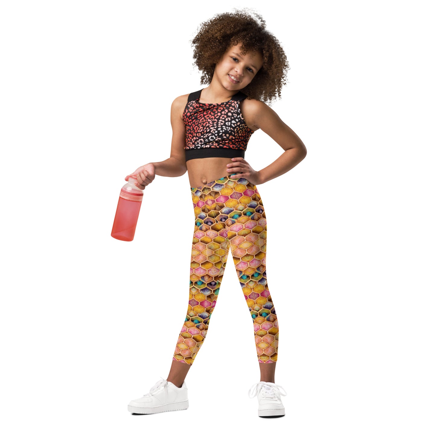 Rainbow Hive Radiance Girl’s Leggings