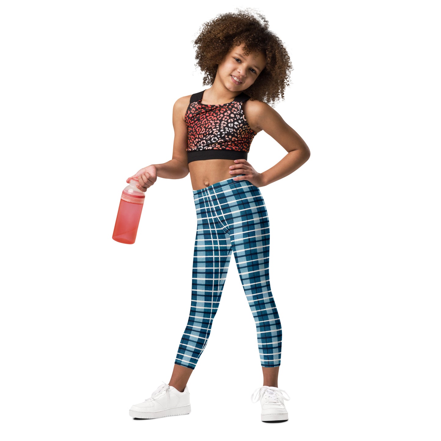 Scotsman’s Skyward Plaid Girl’s Leggings