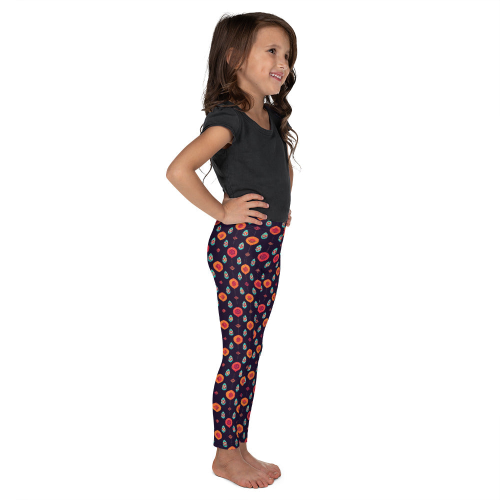 Free Spirited Flora Kid's Leggings