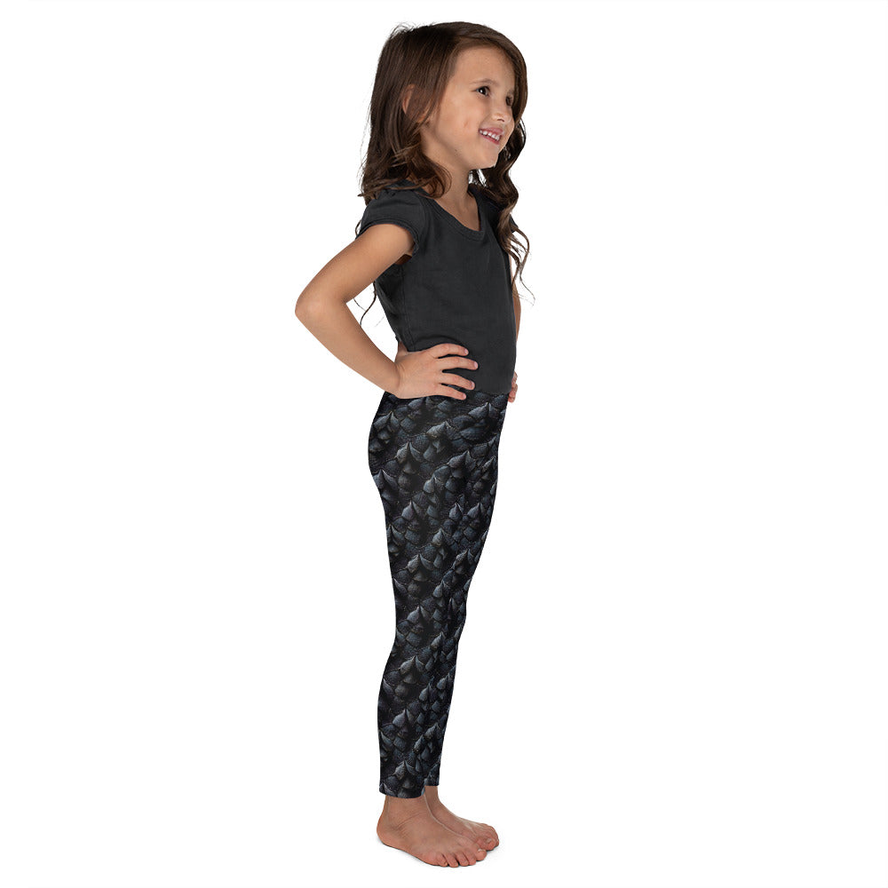 Onyxxor, the Cliff Sentinel Dragon Kid's Leggings