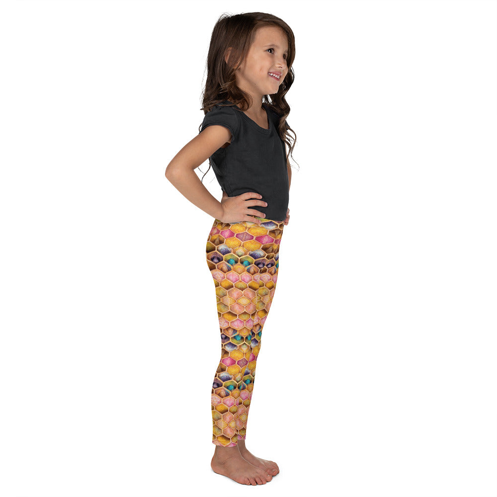 Rainbow Hive Radiance Girl’s Leggings