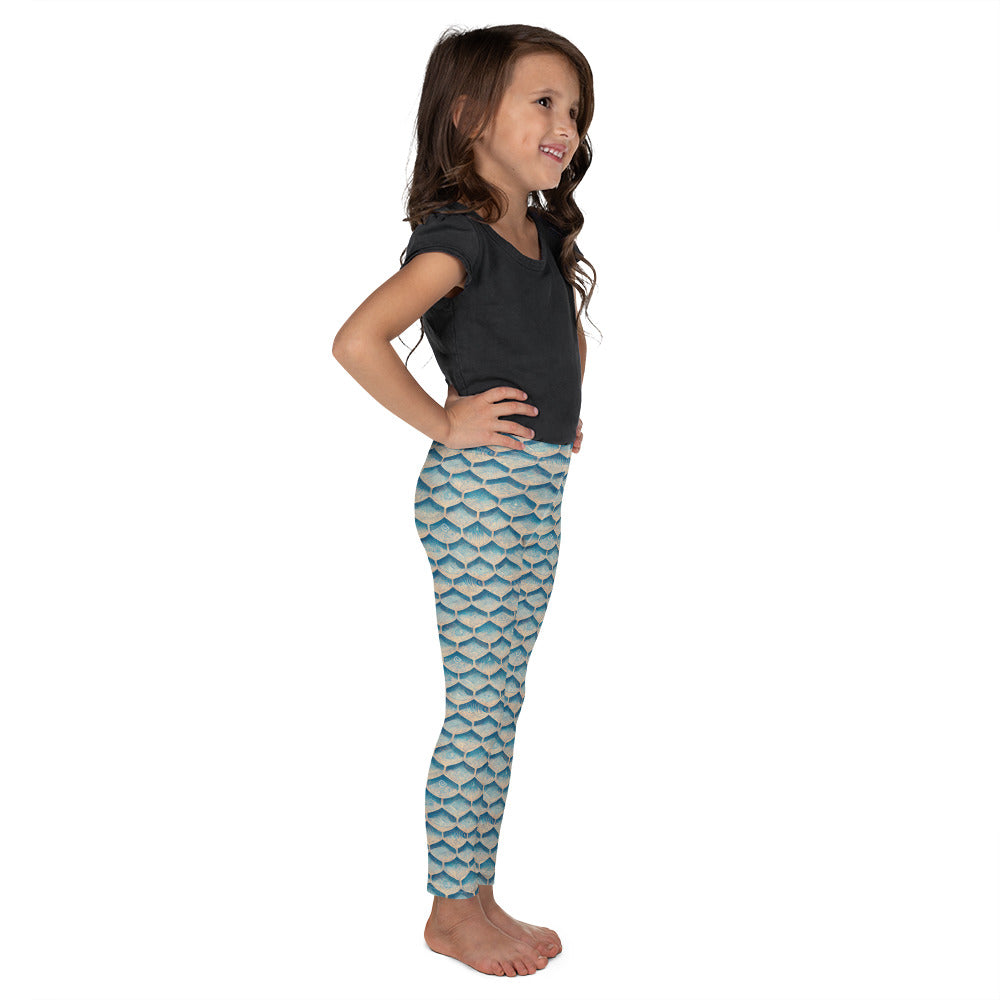 Seafoam Scales Girl’s Leggings