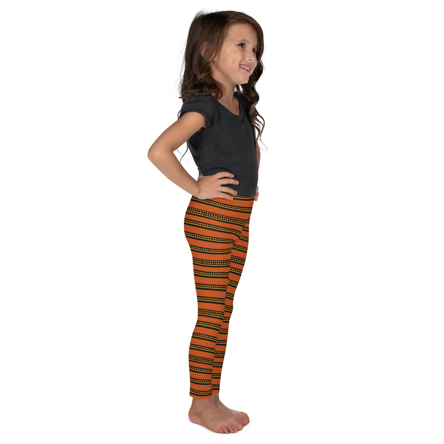 Timbuktu Tangerine Tapestry Girl’s Leggings