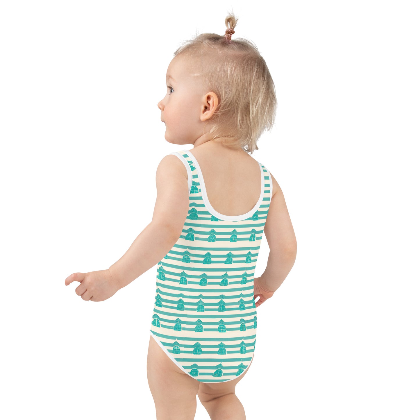 Beachfront Property Kids Swimsuit