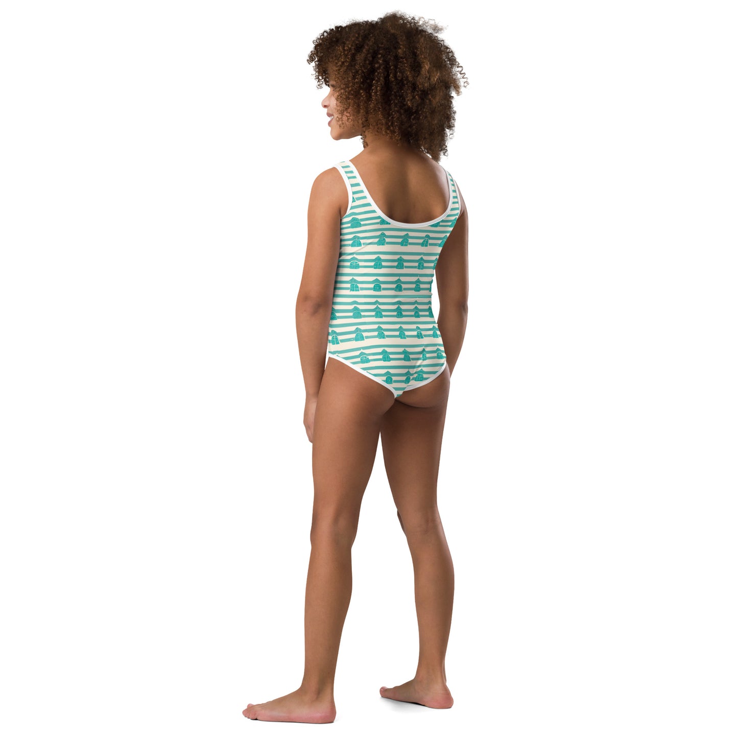 Beachfront Property Kids Swimsuit