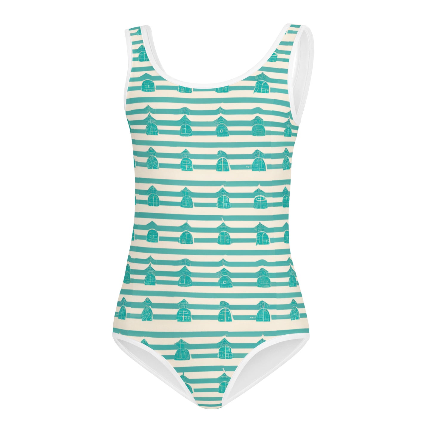 Beachfront Property Kids Swimsuit