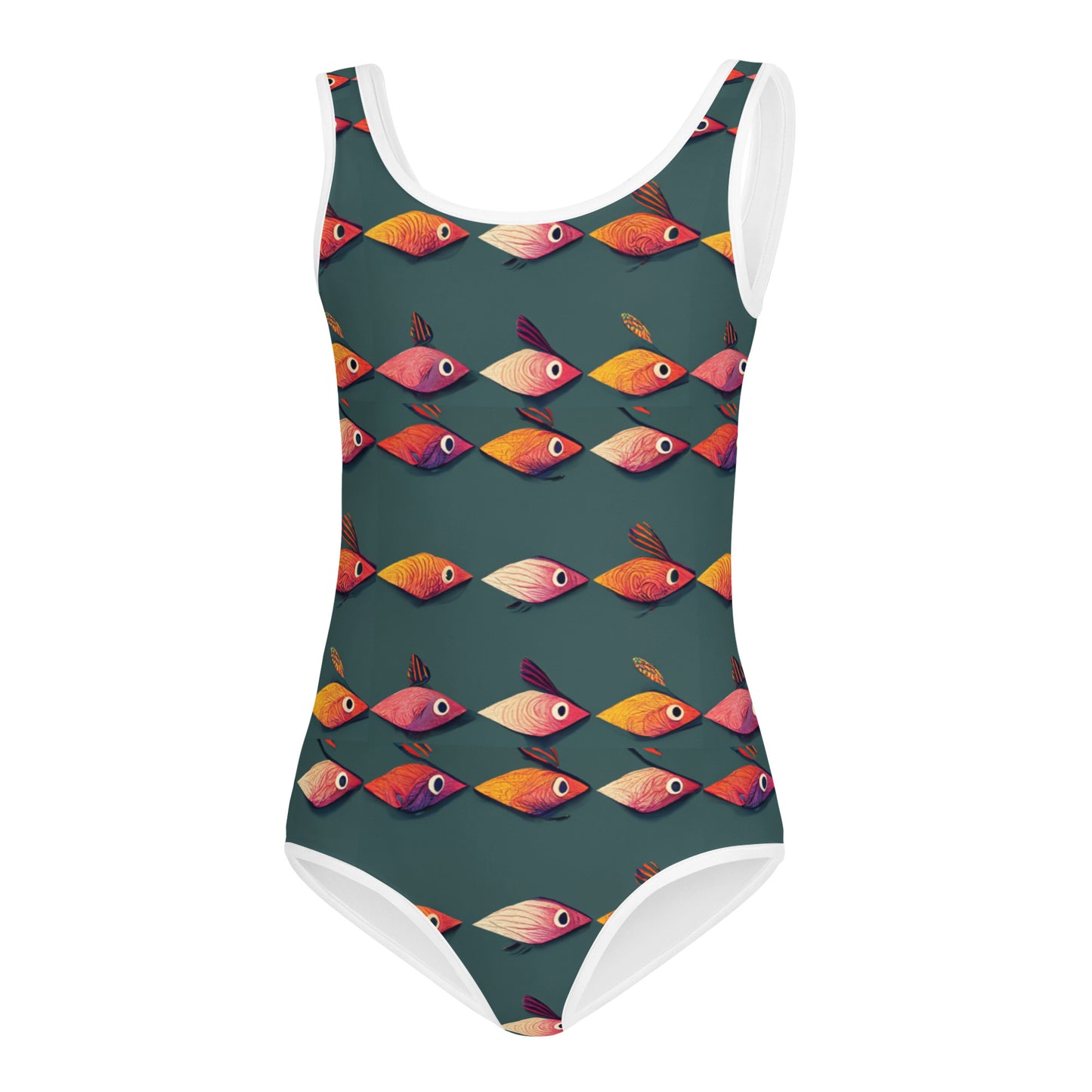 Brilliant Fish Brigade Kids Swimsuit