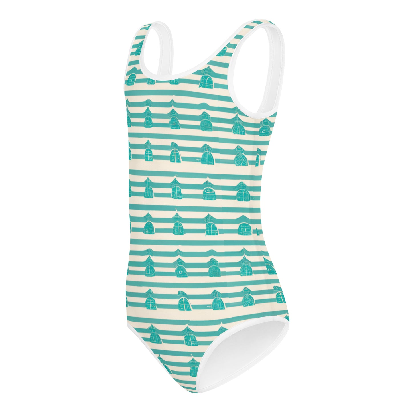 Beachfront Property Kids Swimsuit