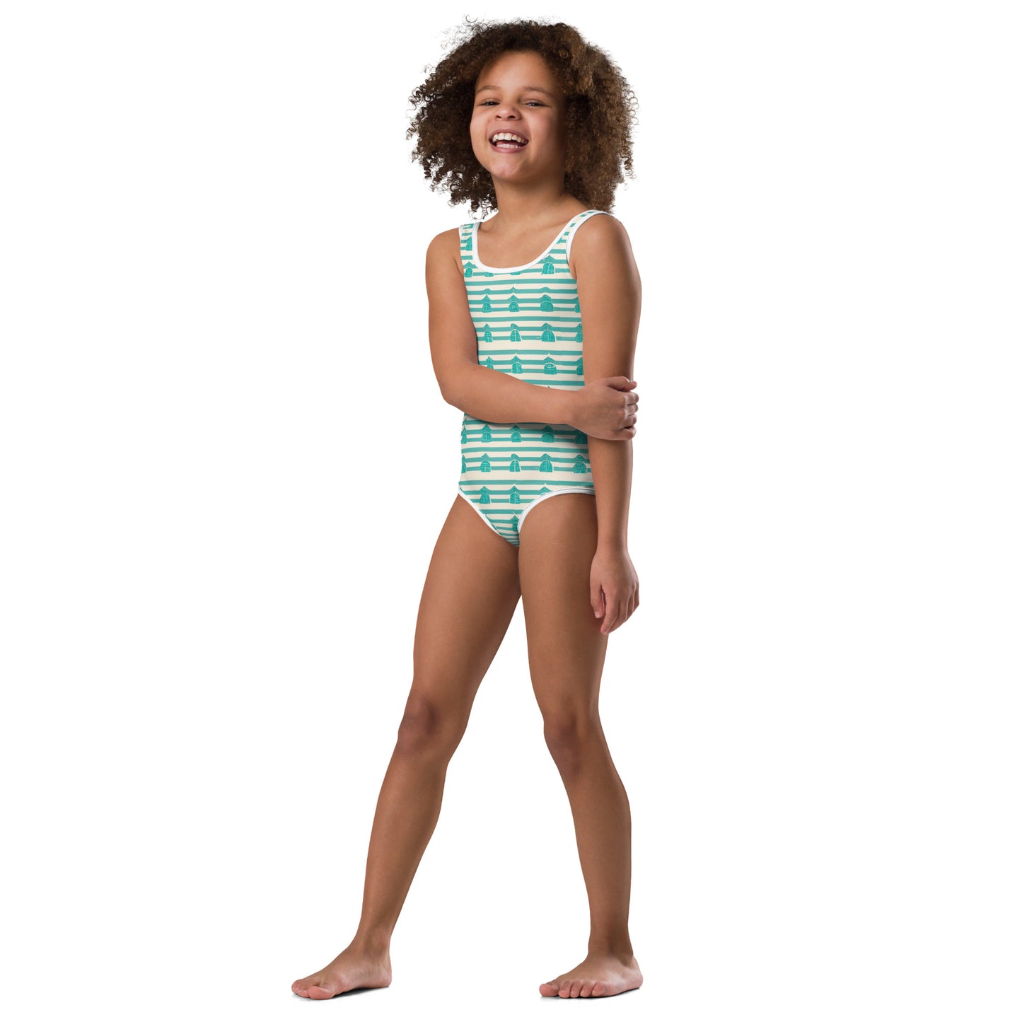 Beachfront Property Kids Swimsuit