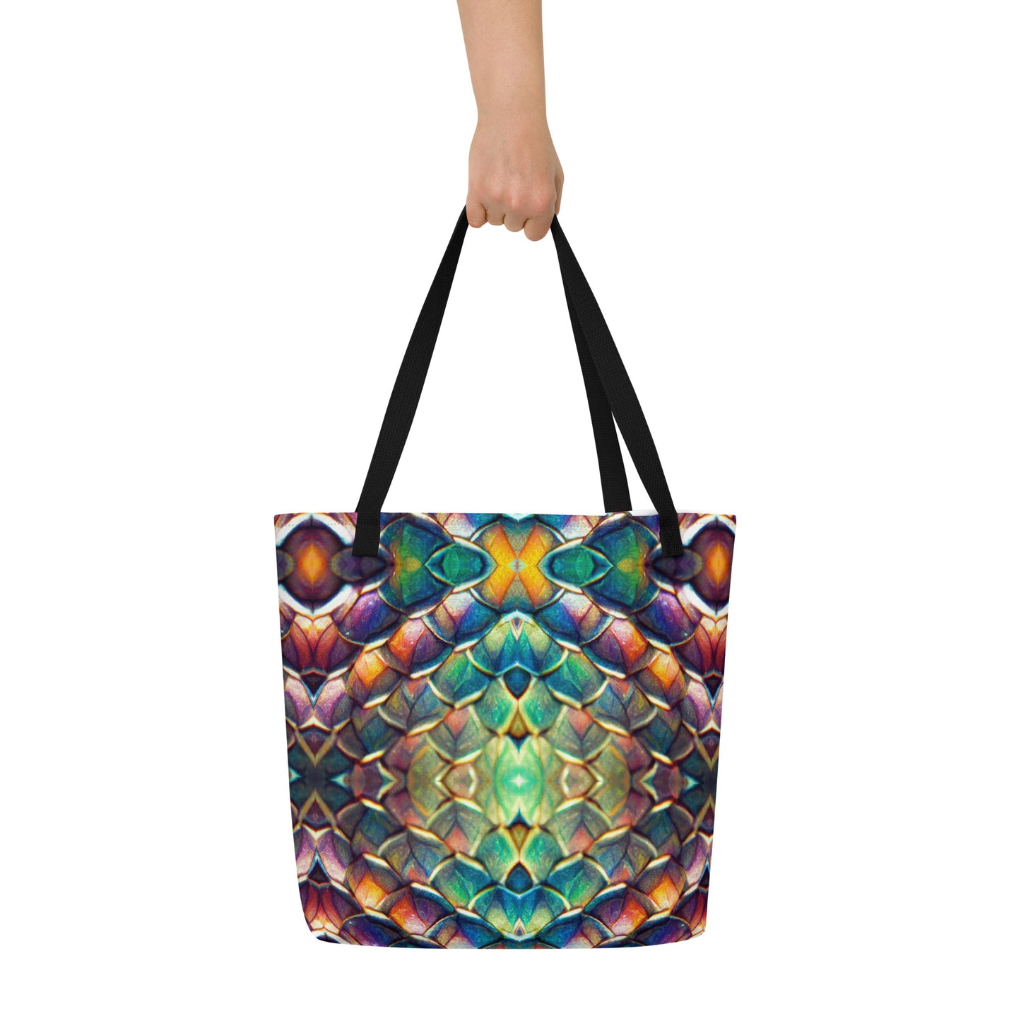 Margonithia, the Glittering Rainbow Sovereign Tote Bag