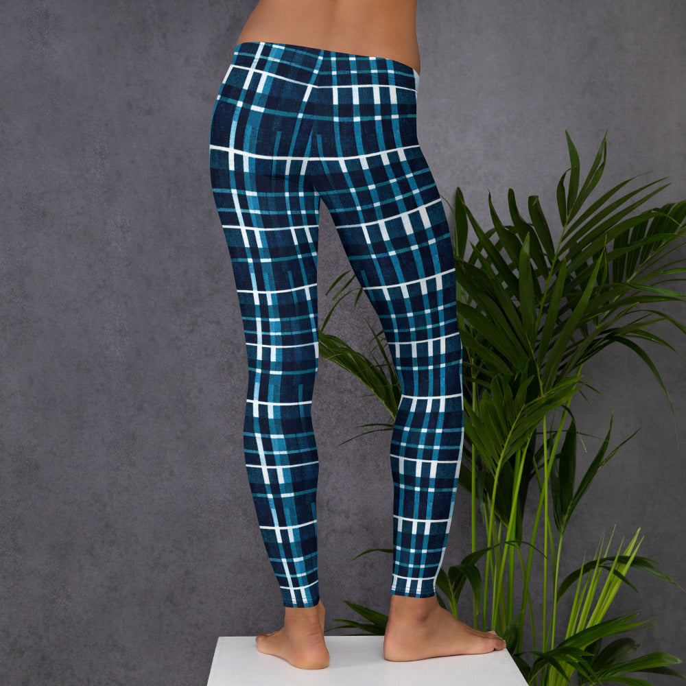 Royal Blue Scottish Heritage Leggings