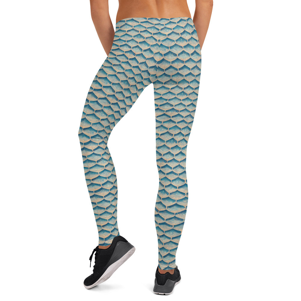 Seafoam Scales Leggings