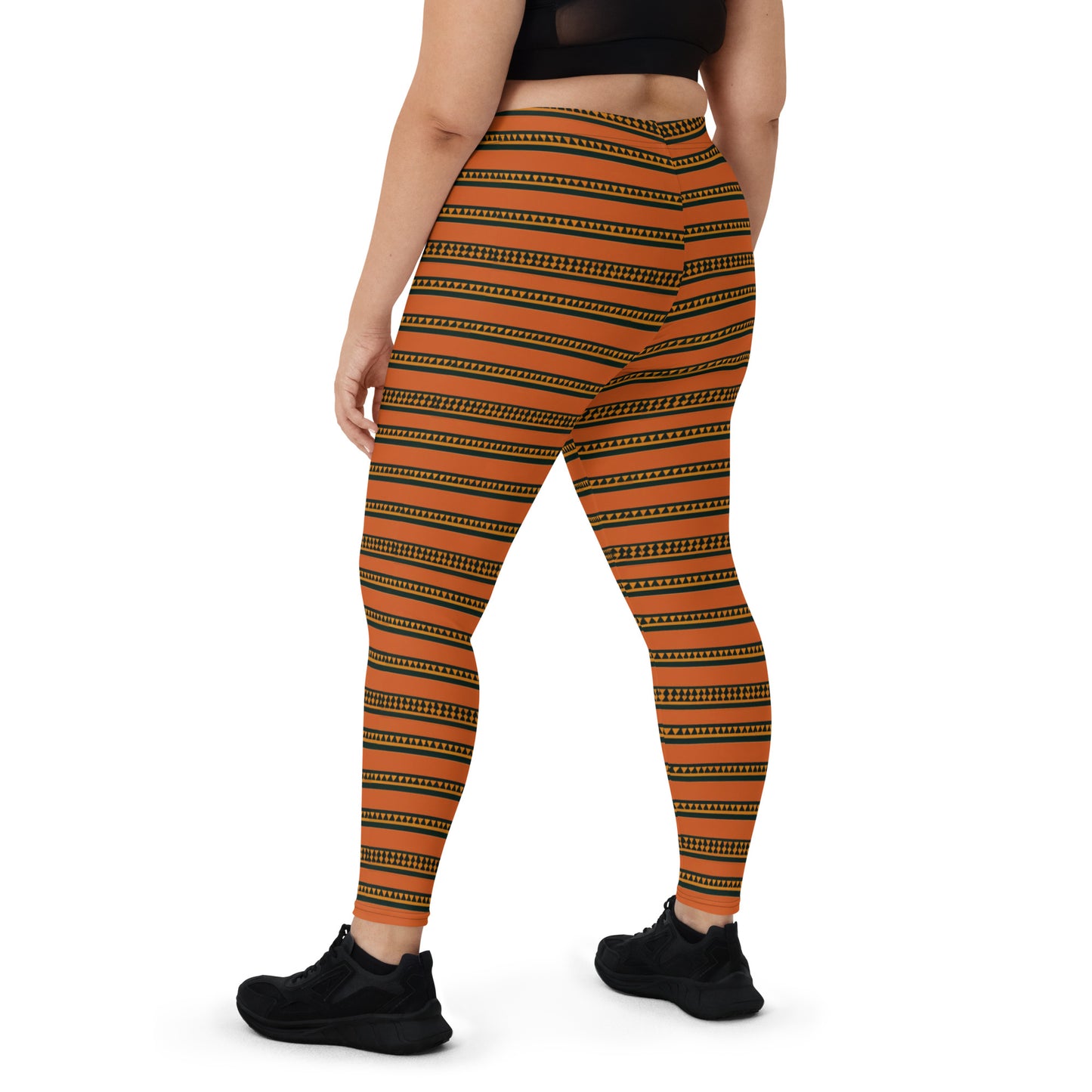 Timbuktu Tangerine Tapestry Leggings