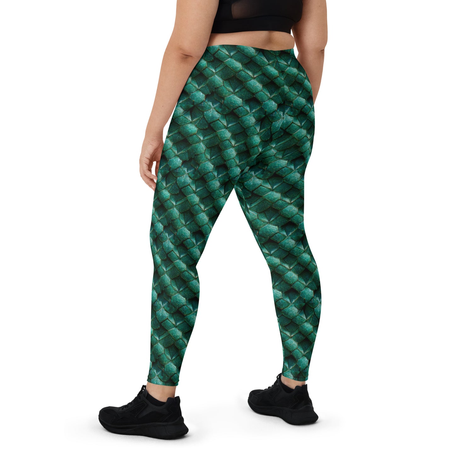 Emeralda the Great Forest Dragon Leggings