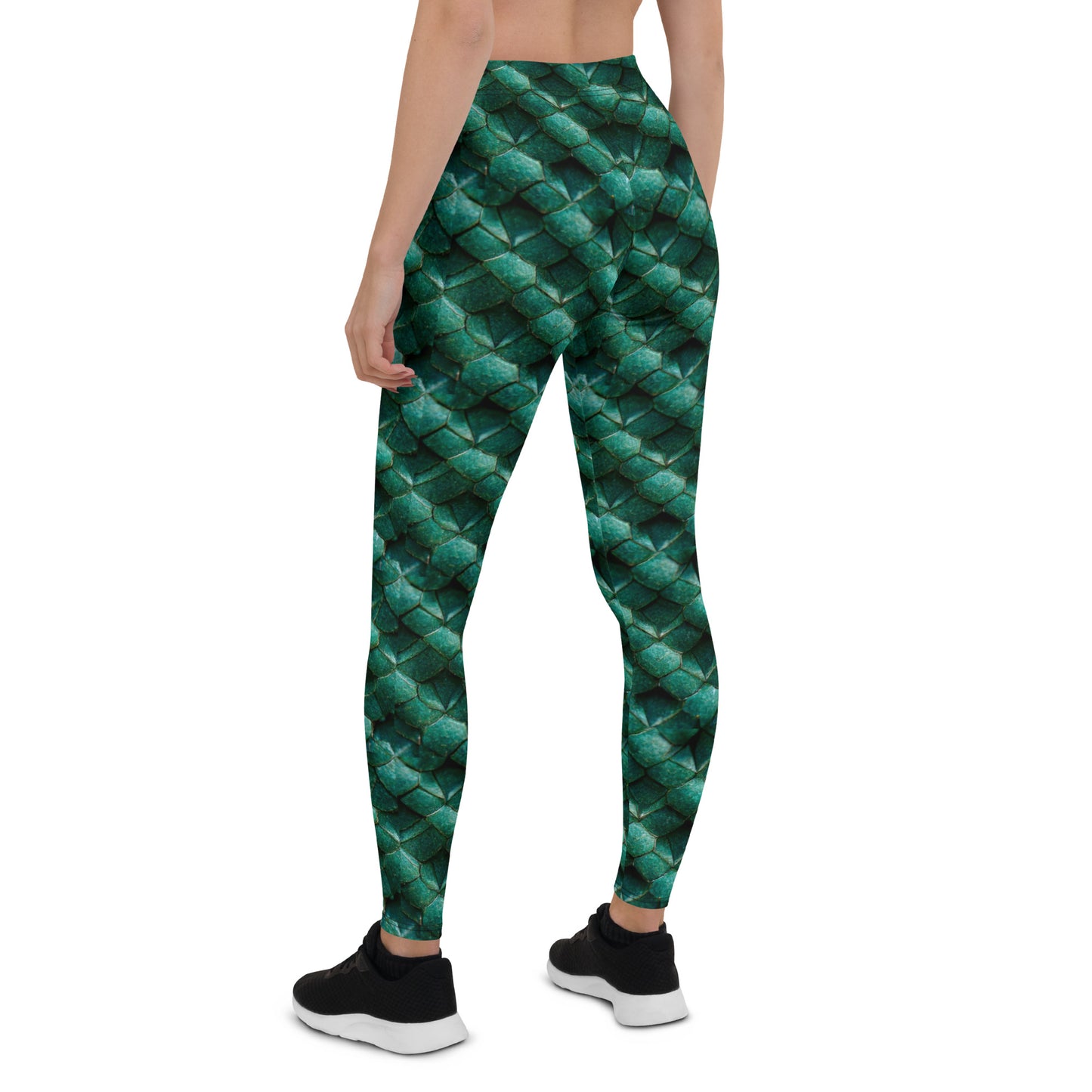 Emeralda the Great Forest Dragon Leggings