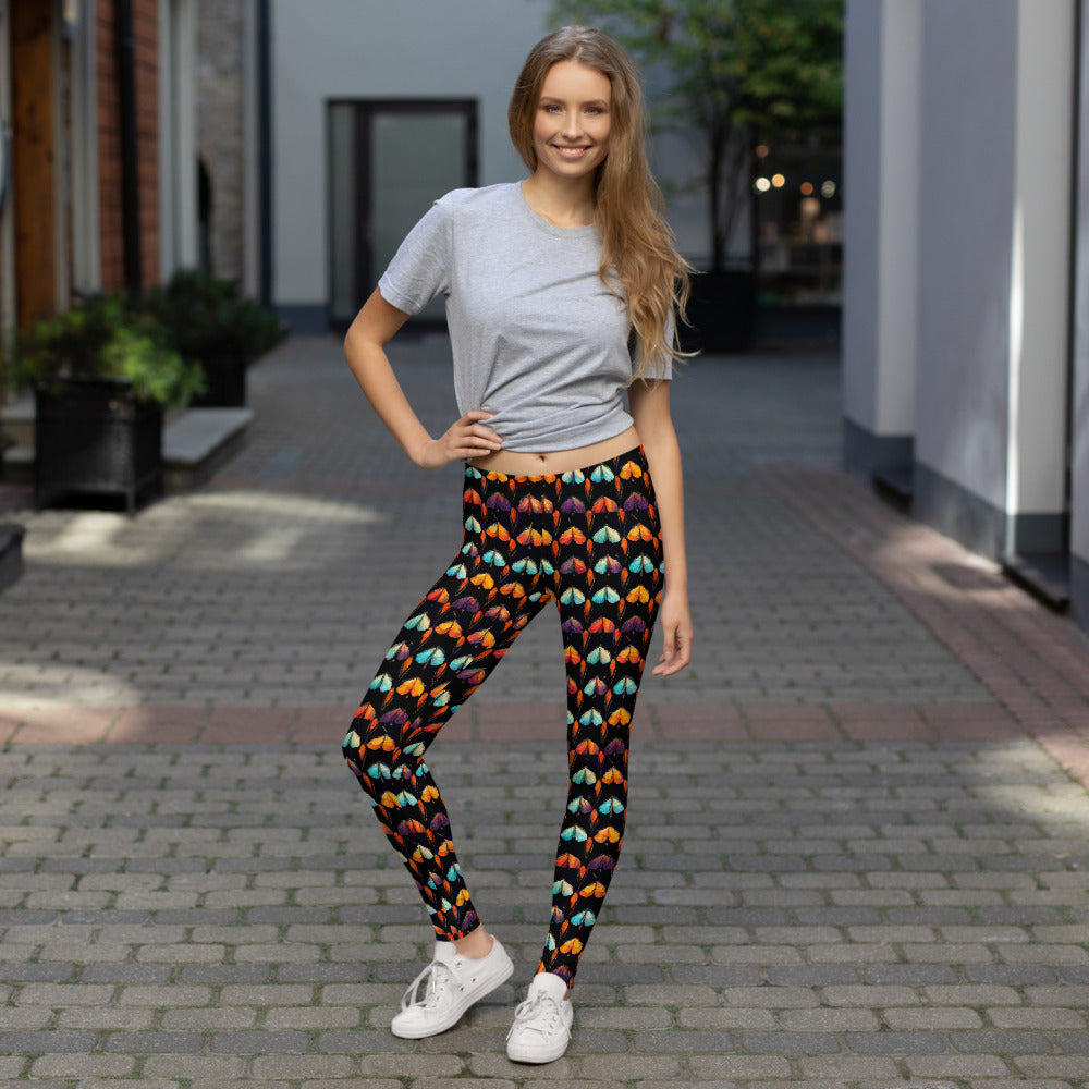 Quilted Wings Leggings