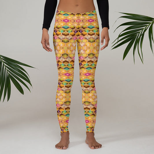 Rainbow Hive Radiance Leggings