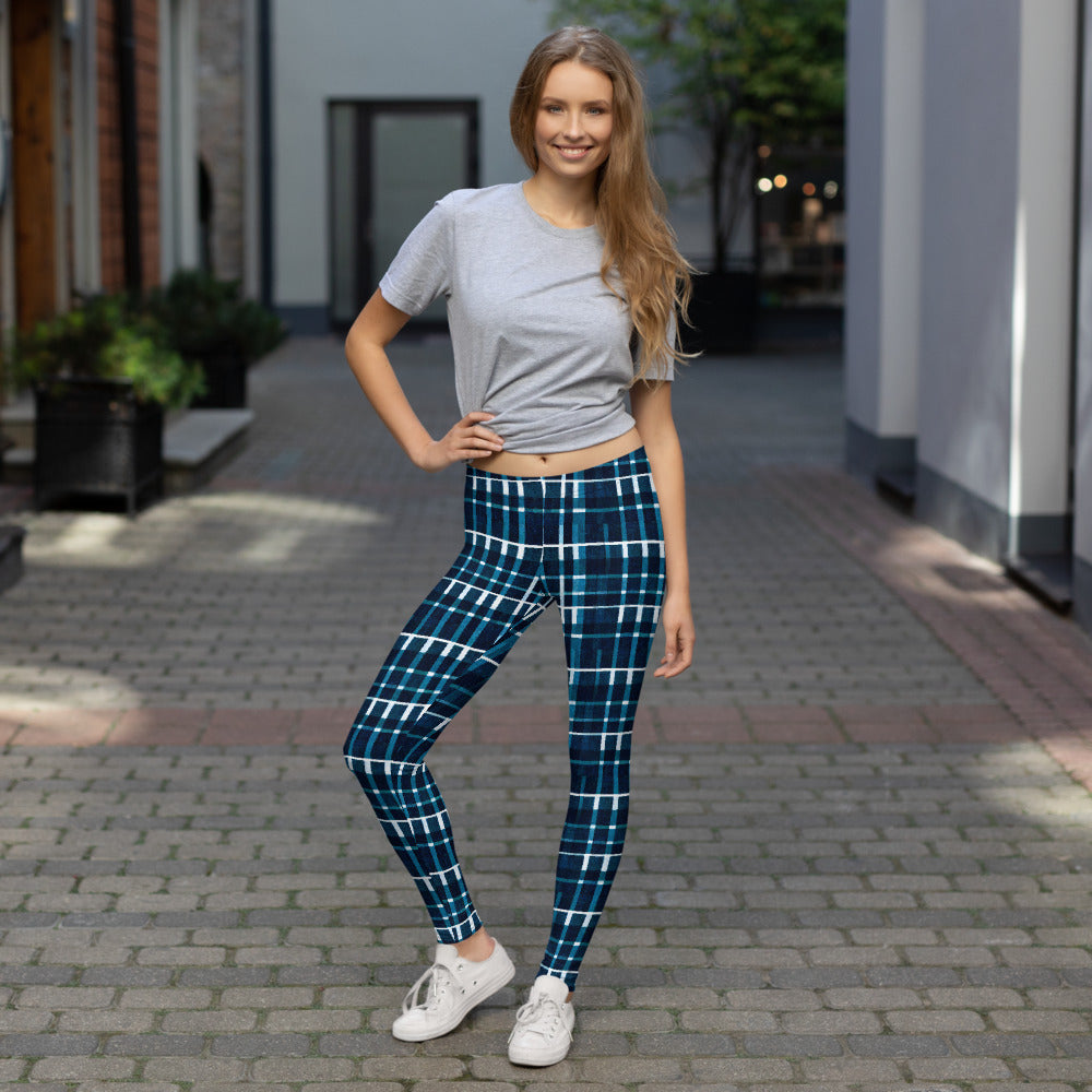 Royal Blue Scottish Heritage Leggings