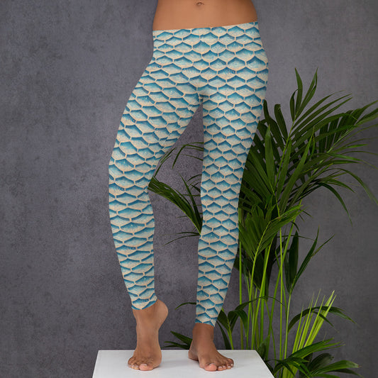 Seafoam Scales Leggings