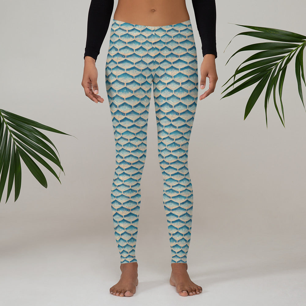 Seafoam Scales Leggings