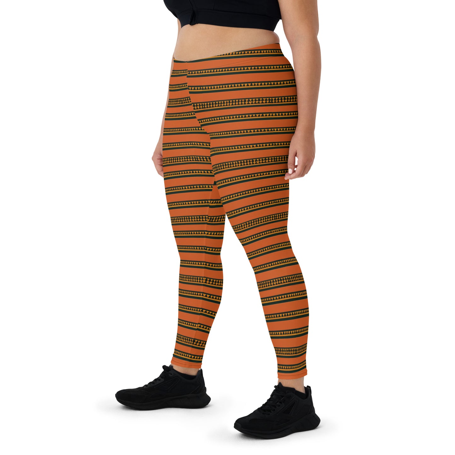 Timbuktu Tangerine Tapestry Leggings