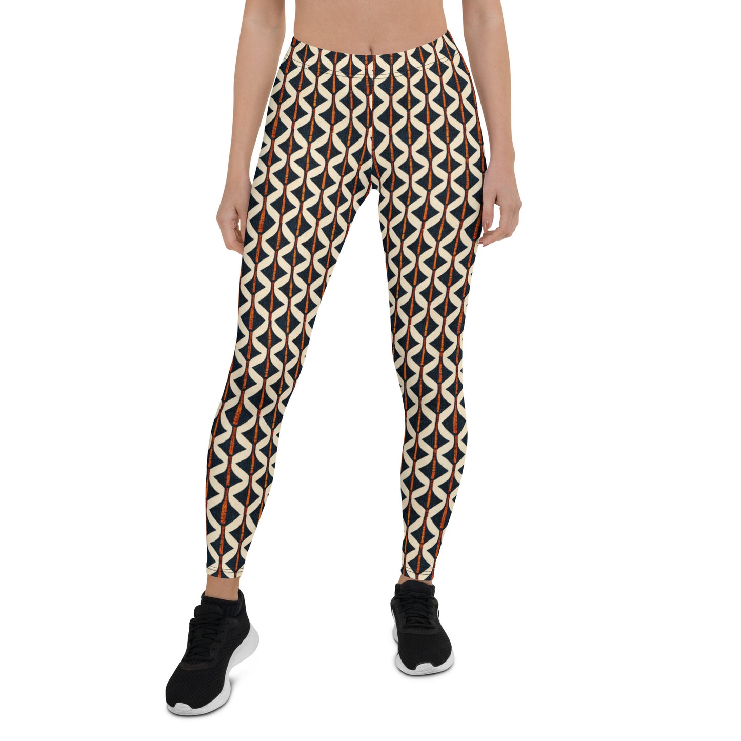 Tribal Tones In Harmony Leggings