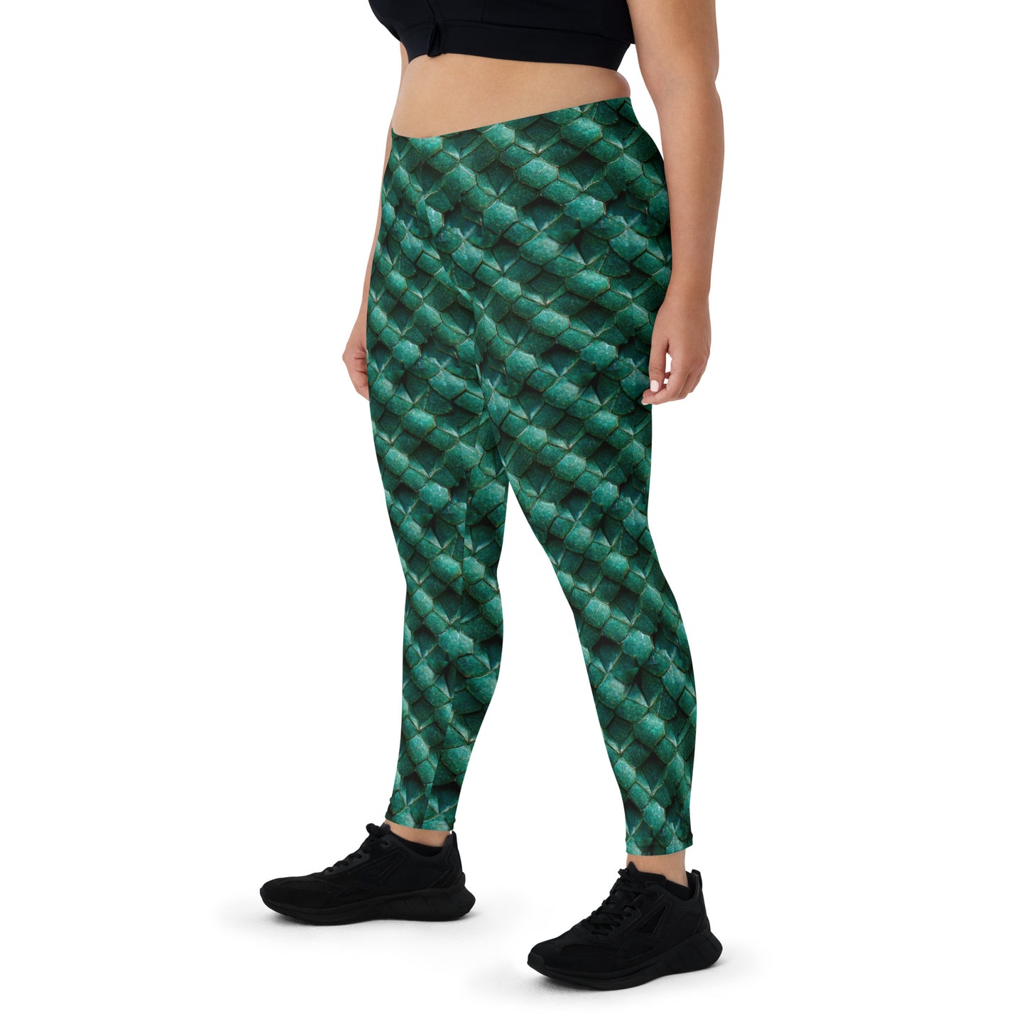 Emeralda the Great Forest Dragon Leggings